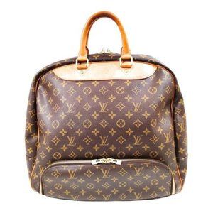 Louis Vuitton LV Brown Monogram Evasion Travel Bag #1215